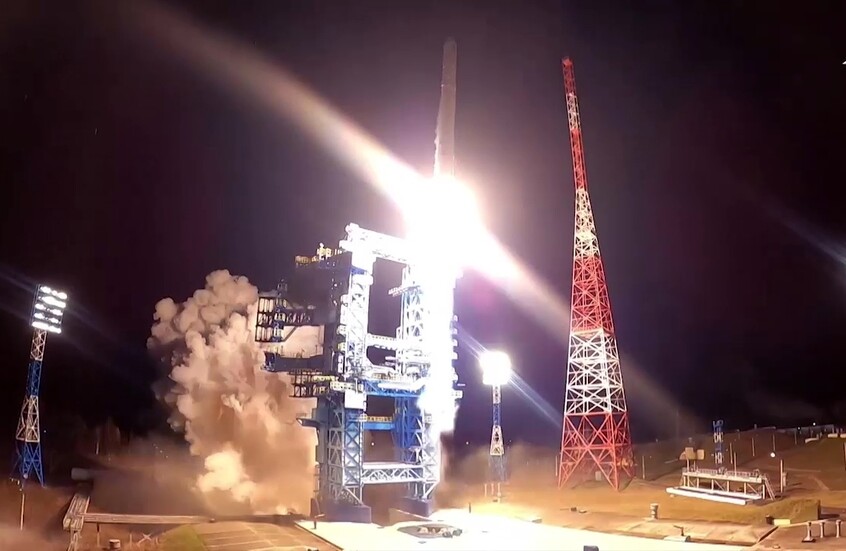 صاروخ "أنغارا" يوصل أجهزة فضائية لوزارة الدفاع الروسية إلى المدار