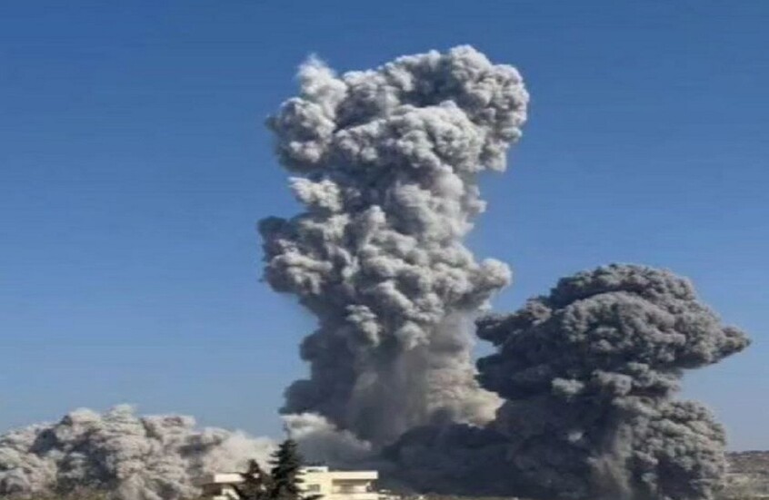 سوريا.. 5 قتلى ومصابون في انفجار مستودع صواريخ وذخيرة بريف إدلب الغربي (فيديوهات+صور)