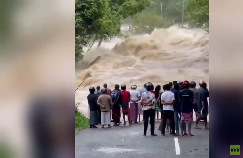 سريلانكا.. مشاهد متداولة لآثار إعصار "ديتواه" المدمر