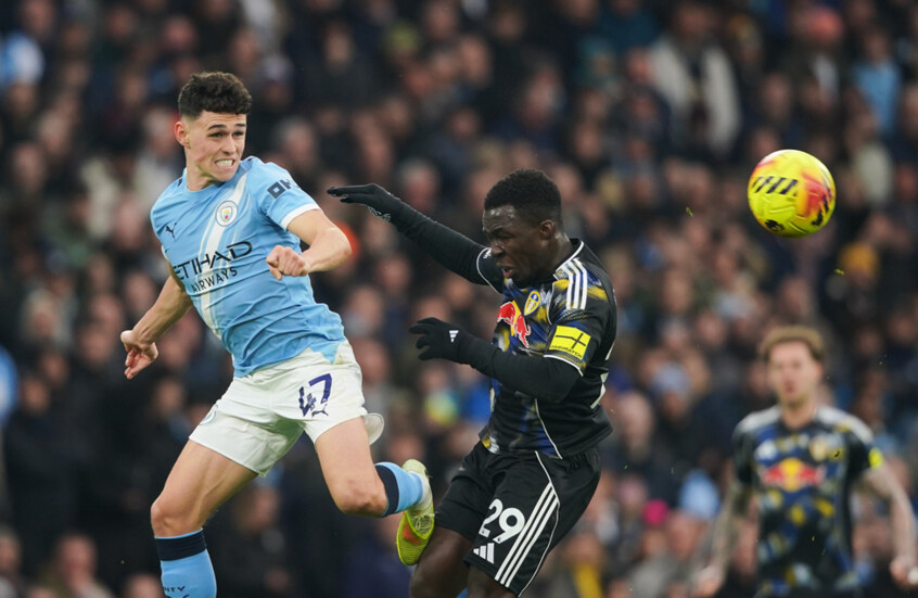 فودين ينقذ مانشستر سيتي من كمين ليدز ويمنحه 3 نقاط ثمينة