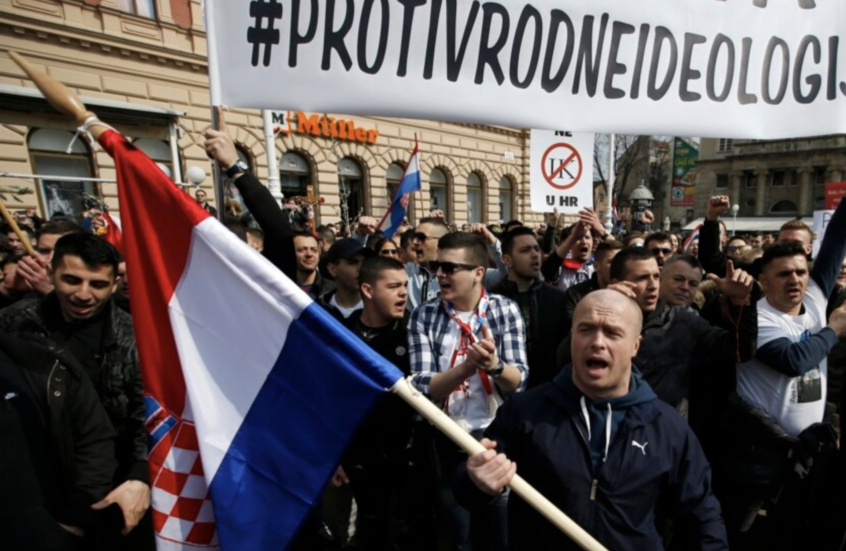 آلاف يتظاهرون في كرواتيا ضد صعود اليمين المتطرف وتفاقم التوترات العرقية