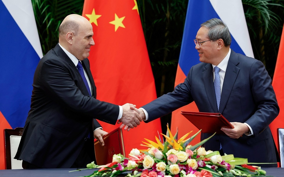 روسيا والصين تصدران بيانا مشتركا عقب الاجتماع الدوري الـ30 لرئيسي حكومتي البلدين