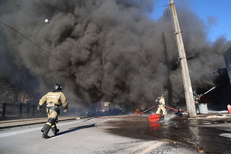 انفجارات قوية تهز مقاطعة أوديسا