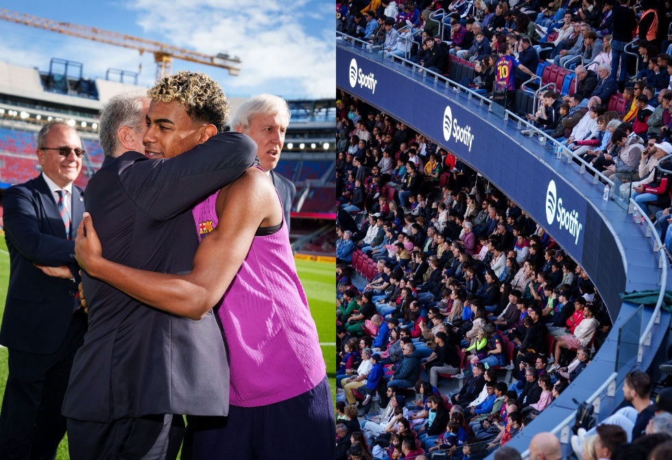 لابورتا يعلق على عودة برشلونة إلى ملعب "كامب نو"