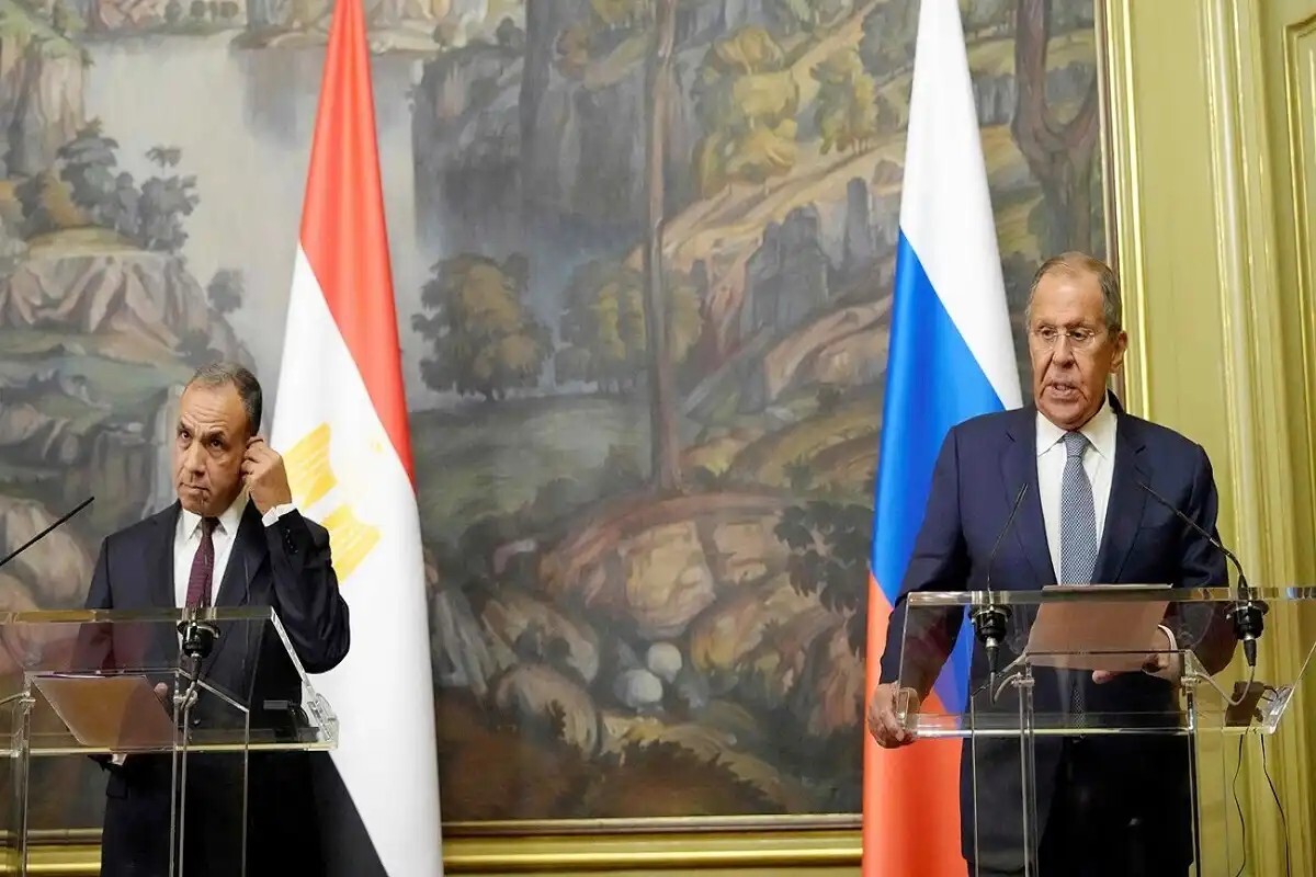 اتصال هاتفي بين لافروف وعبد العاطي حول تعزيز الشراكة الروسية المصرية