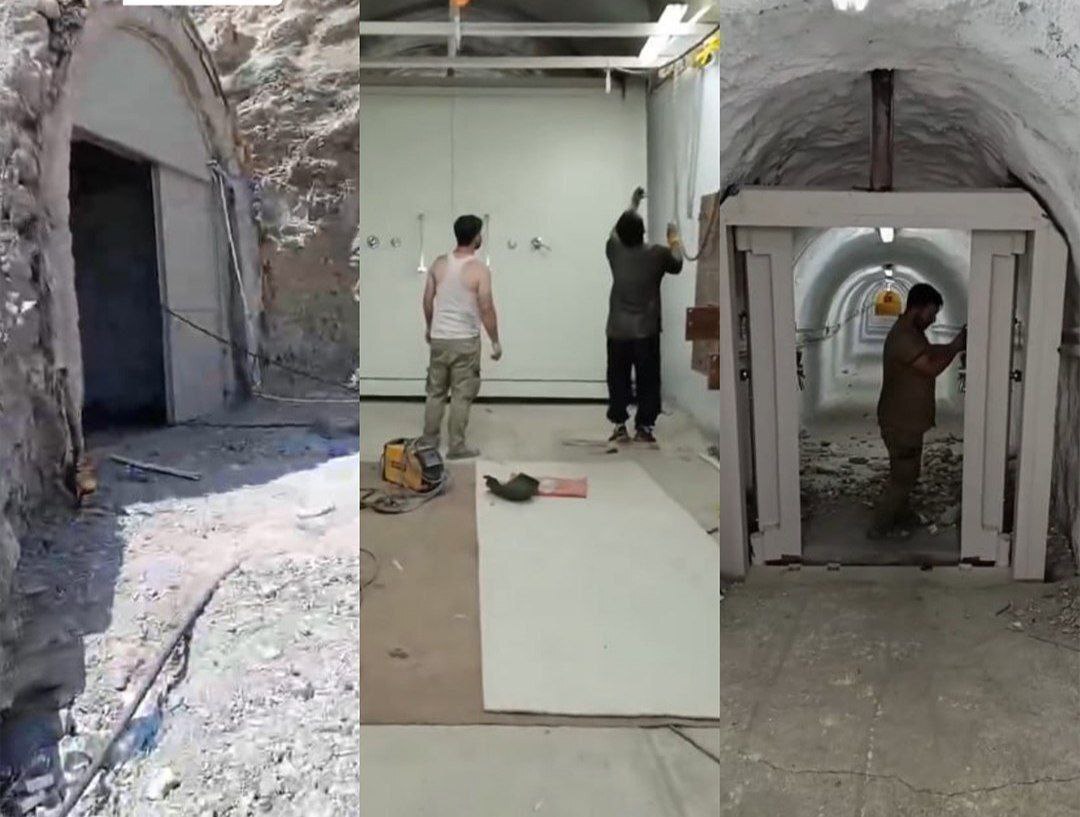 الحرس الثوري يصدر بيانا بشأن صورة متداولة حول أنفاق صاروخية للطائرات المسيّرة