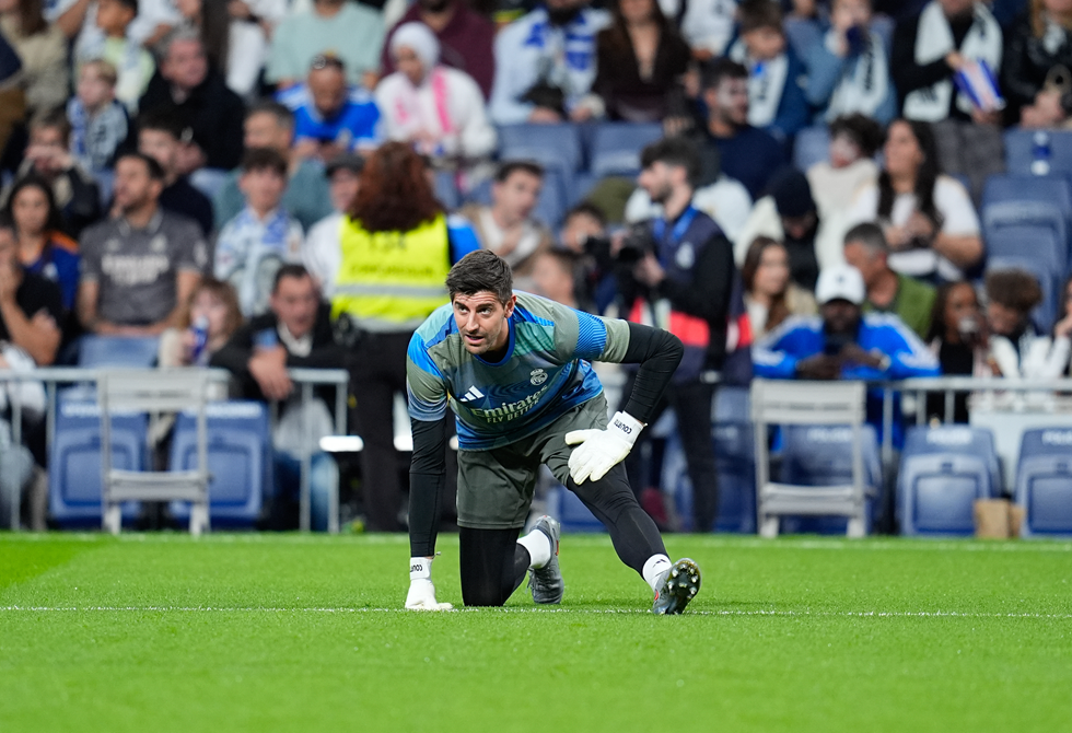 ريال مدريد يكشف طبيعة إصابة حارس مرماه تيبو كورتوا