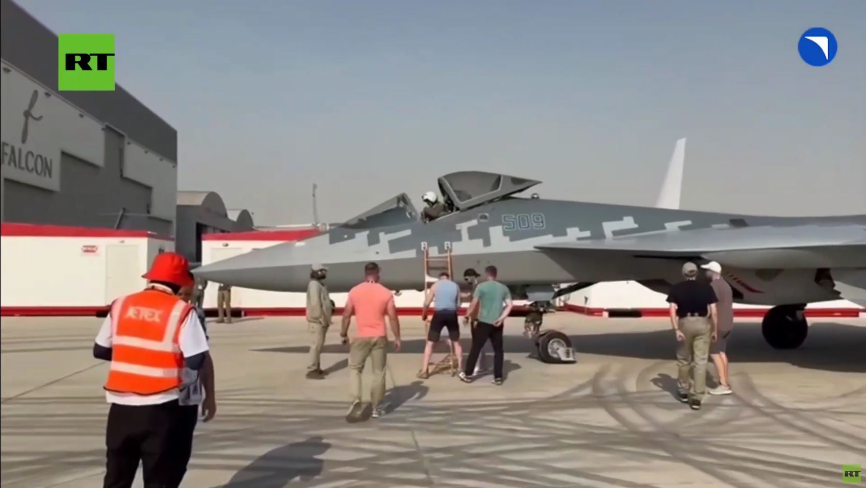 مقاتلة "سو-57" الروسية تحط في الإمارات