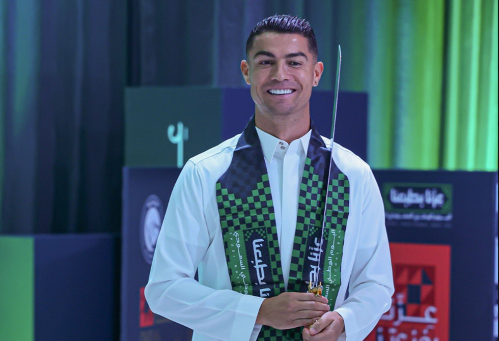 رونالدو: أنا سعودي والسعودية بلد رائع للعيش (فيديو)