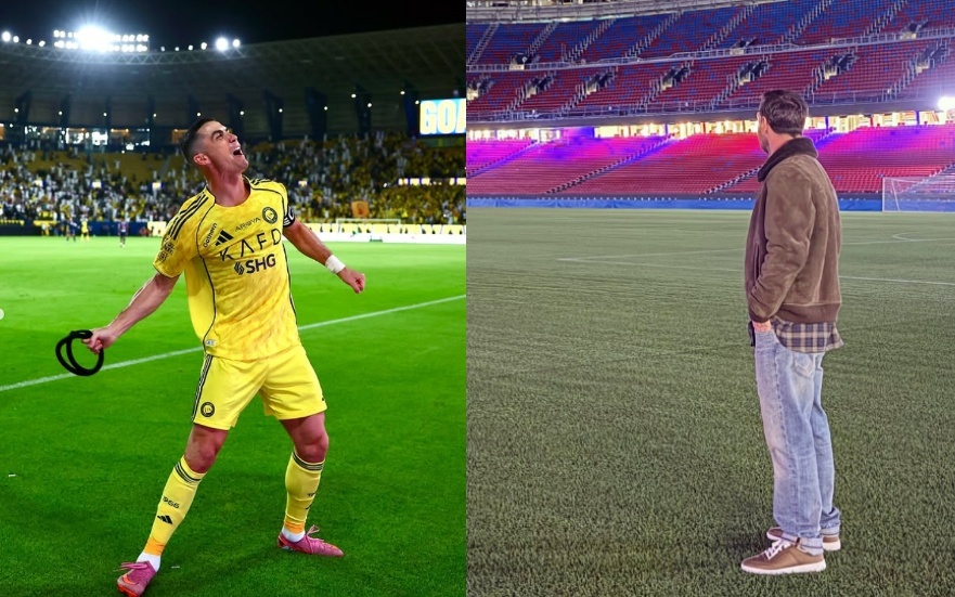 عودة ميسي إلى كامب نو تكسر رقم رونالدو الأسطوري على "إنستغرام"!