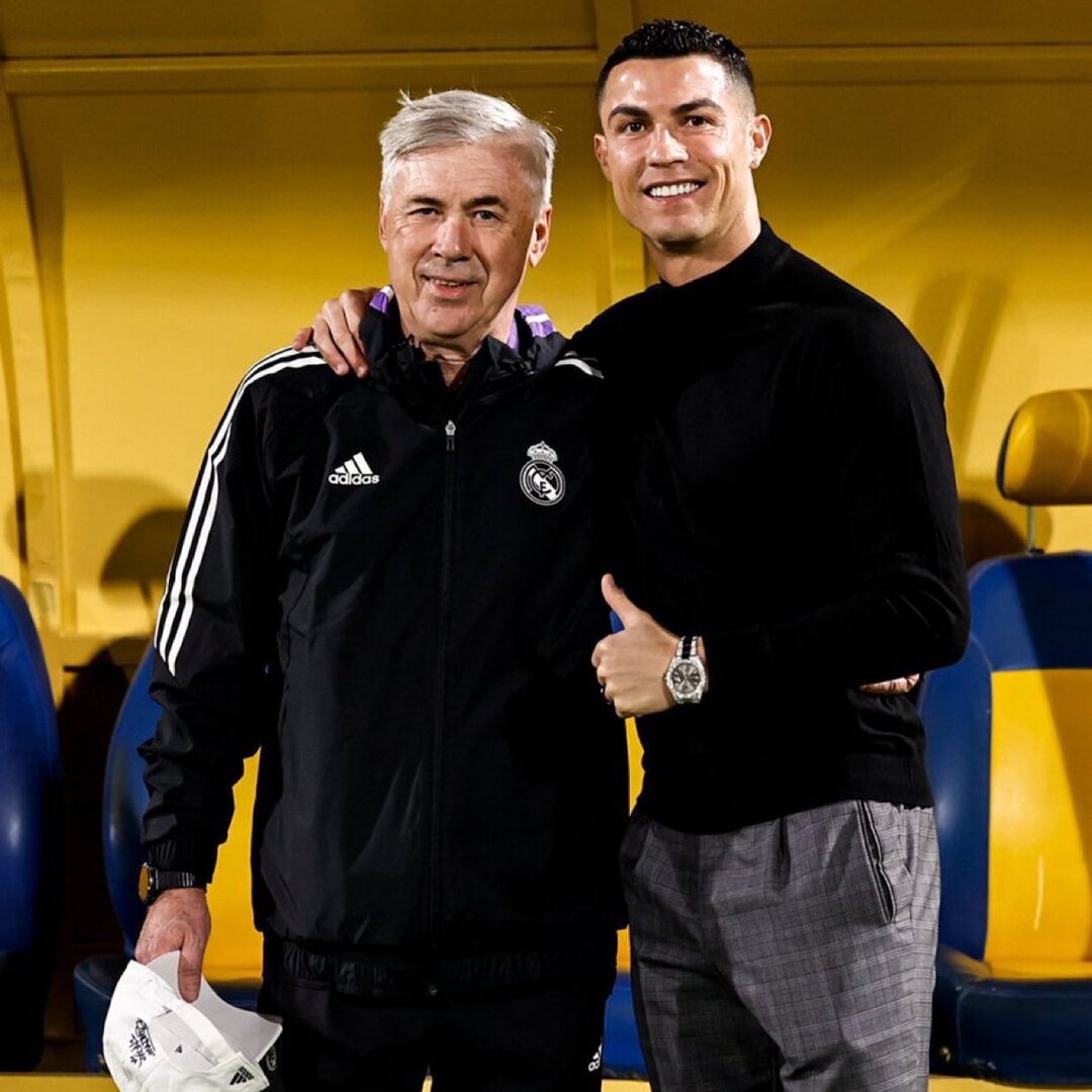 "أنتظر دعوته للاحتفال".. أنشيلوتي يدعم كريستيانو رونالدو (صورة)