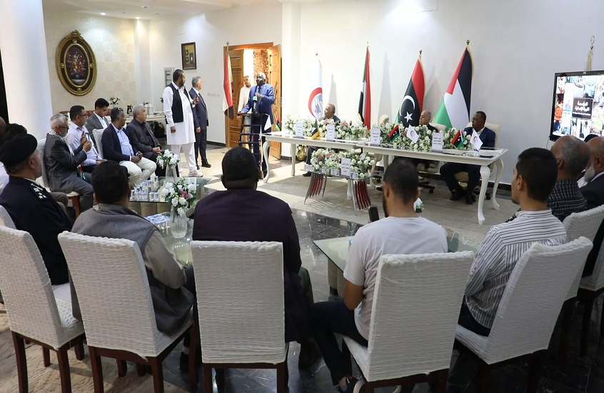 المؤسسة الليبية الإنسانية تستعد لإرسال قافلة إغاثية للشعب السوداني والنازحين في الكفرة