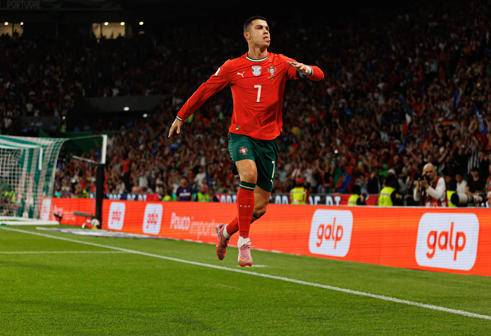 رونالدو على موعد مع تسجيل رقم غير مسبوق في كأس العالم بعد تأهل البرتغال لمونديال 2026