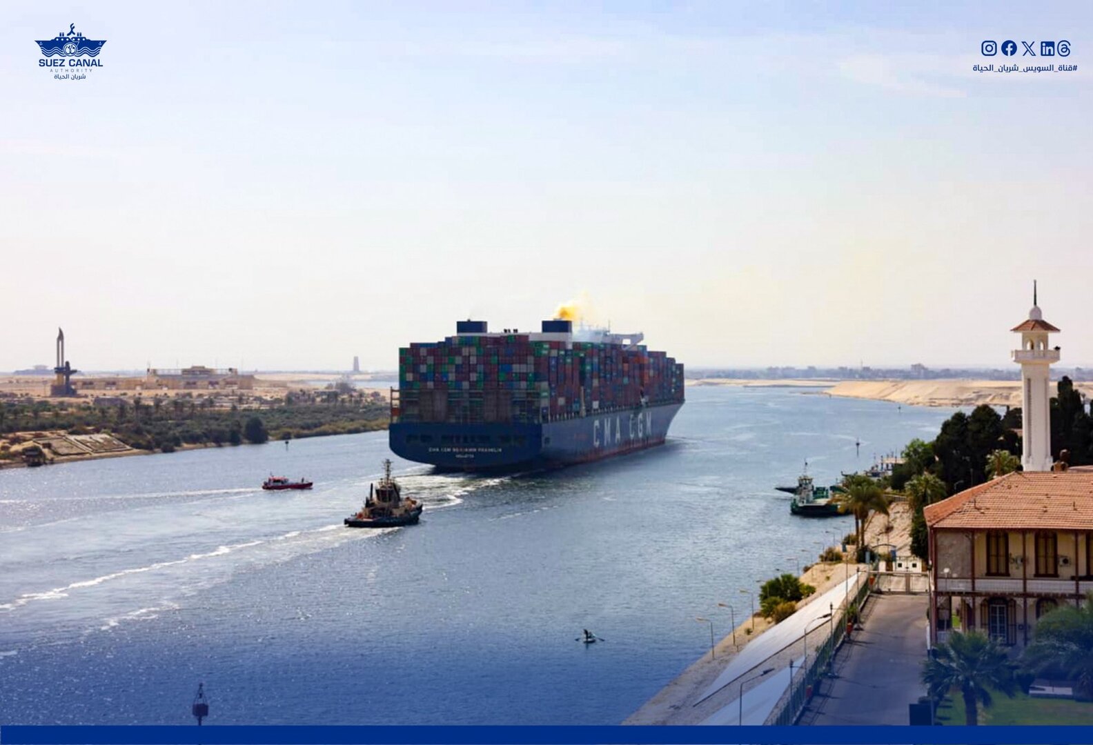 وزير النقل والصناعة المصري: لن نبيع موانئنا و"قناة السويس" ستظل شريان التجارة العالمي (فيديو)