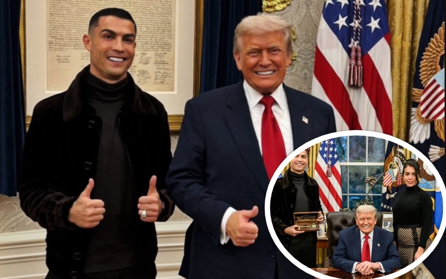 ترامب ورونالدو.. من البيت الأبيض إلى فيديو بالذكاء الاصطناعي و"المفتاح الهدية"