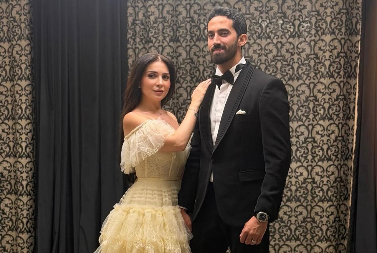نجوم مصر استقبلوها بالزغاريد.. أول ظهور رسمي لمي عز الدين مع زوجها (فيديو)