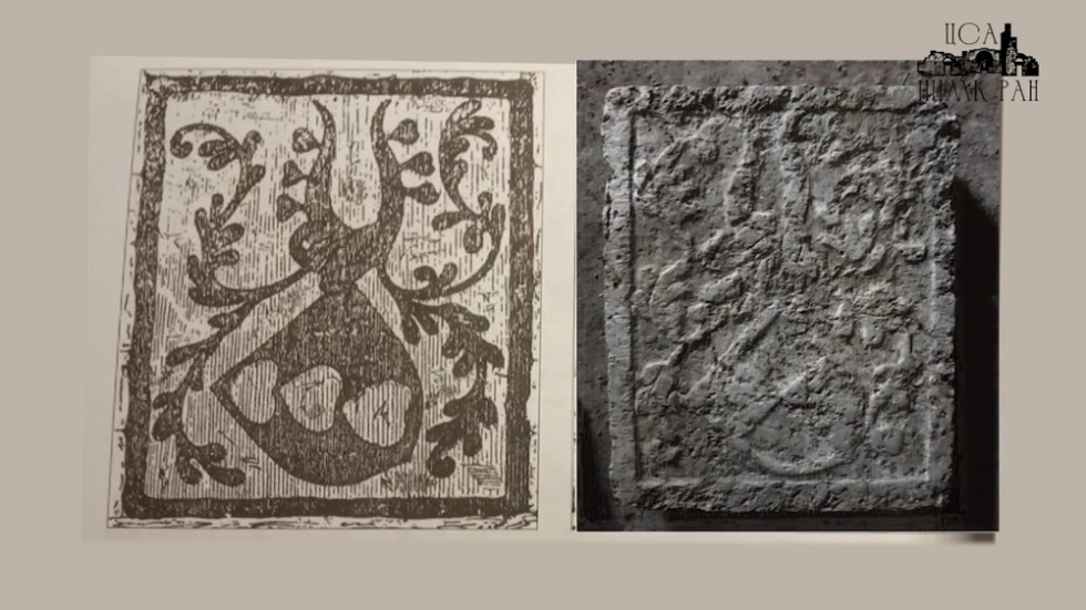 يعود للقرن الـ15.. علماء آثار روس يعثرون على حجر شعار نبلاء عائلة "توت" السويدية