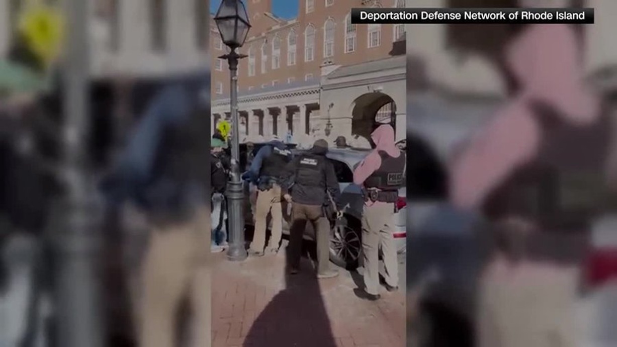 الولايات المتحدة.. غضب في رود آيلاند بعد احتجاز وكالة الهجرة طالبا بالخطأ (فيديو)