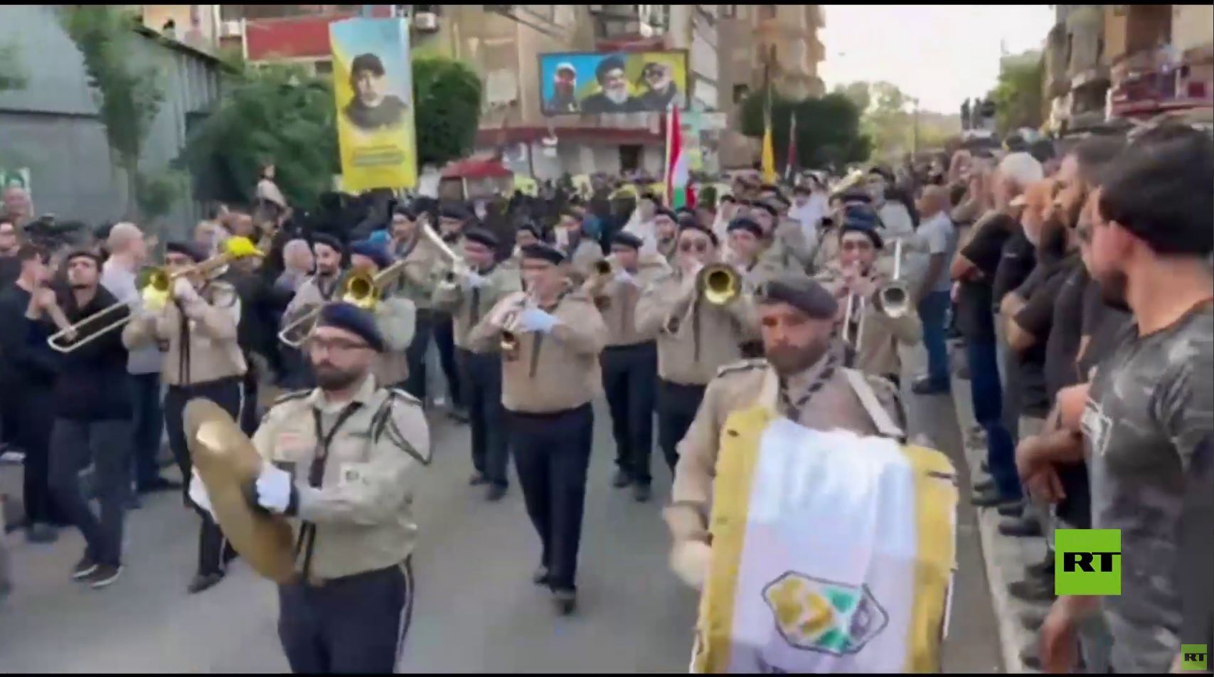 لبنان.. تشييع القيادي في حزب الله هيثم الطبطبائي في الضاحية الجنوبية