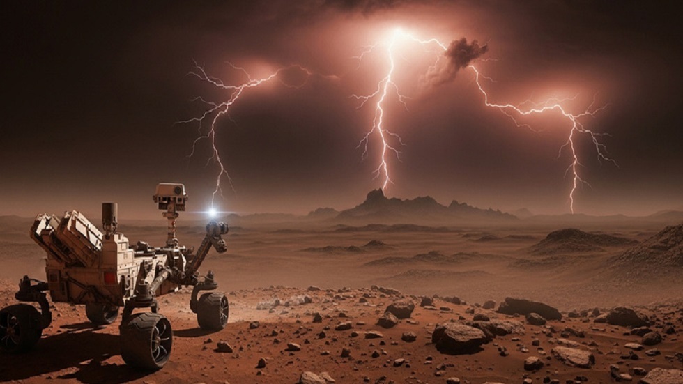 لأول مرة.. بيرسيفيرانس تسجل أصوات الرعد الناتج عن البرق المريخي