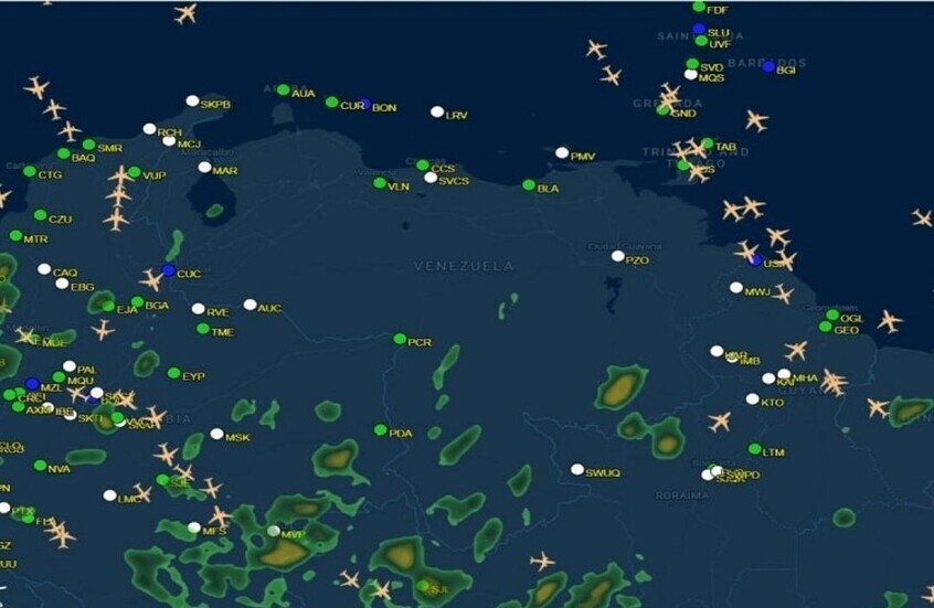 إيران تدين الإجراء الأمريكي الأحادي بإعلان إغلاق الأجواء الفنزويلية