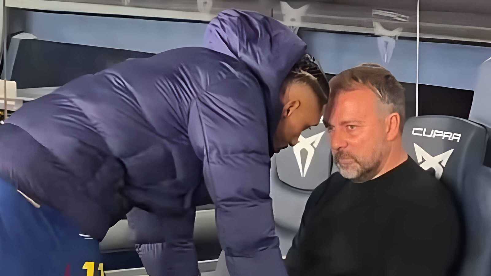 رغم الفوز.. "فيديو" مقلق لهانز فليك يثير الجدل