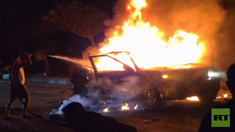 قتلى وجرحى في غارة مسيرة إسرائيلية استهدفت سيارة في دوحة كفر رمان بقضاء النبطية جنوبي لبنان (فيديو)