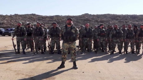 سوريا.. عرض عسكري لقوات الحرس الوطني في السويداء