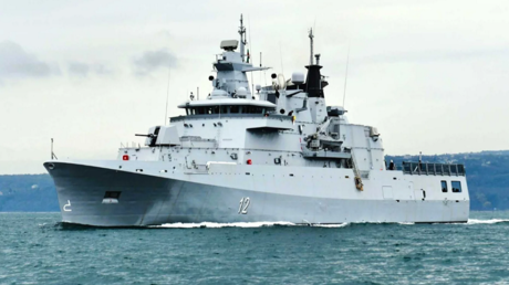 بلغاريا تختبر سفينة عسكرية من جيل جديد