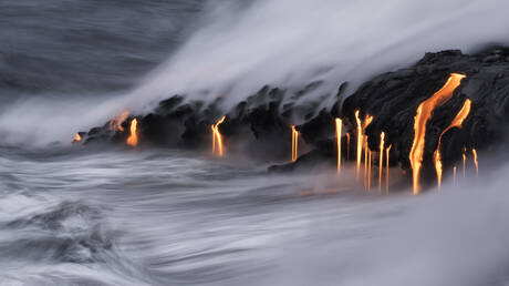 اكتشاف آلية جيولوجية أبطأ من سرعة الحلزون تنشئ براكين المحيطات