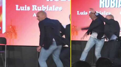 مدريد.. رشق روبياليس بالبيض في حفل توقيع كتابه (فيديو)