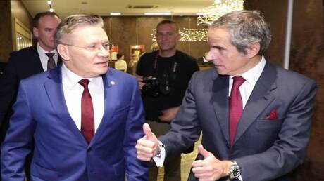 ليخاتشوف وغروسي يبحثان الوضع في محطة زابورجيه النووية