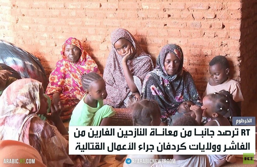 أزمة النازحين السودانيين تتفاقم