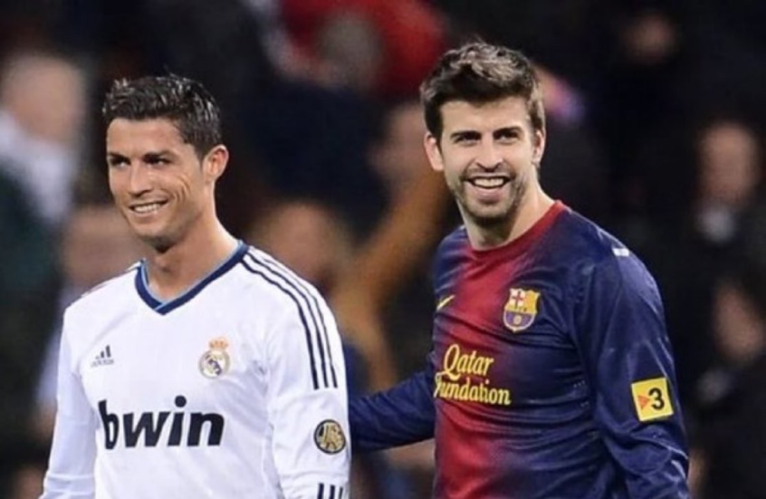 "اللعب ضد رونالدو معقد ".. بيكيه يفاجئ "الدون" بتعليق مثير