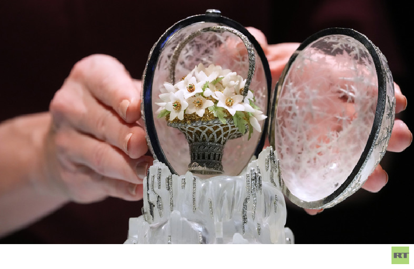 بيع "بيضة الشتاء" لفابرجيه من مجموعة نيكولاي الثاني بـ25.7 مليون دولار