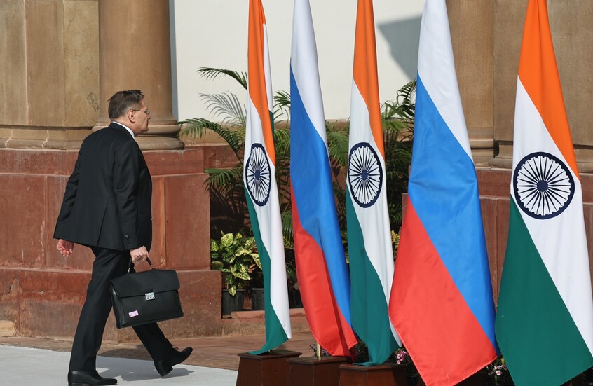 بوتين: حجم التسويات بالعملتين الوطنيتين بين روسيا والهند بلغ 96%