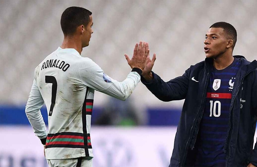 مبابي يلاحق كريستيانو رونالدو ويقترب من تحطيم رقم تاريخي "للدون"