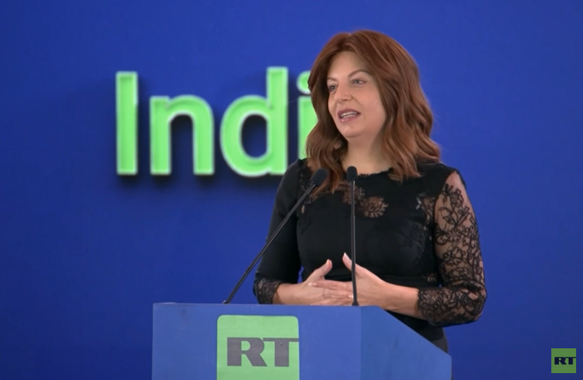 سيمونيان من افتتاح RT India: أطلقنا قطارا في مترو الأنفاق بشعارات وصور تعكس الصداقة الروسية الهندية