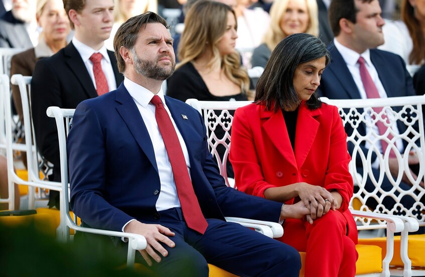 خاتم زوجة فانس يثير ضجة على السوشيال ميديا.. والأخير يعلق