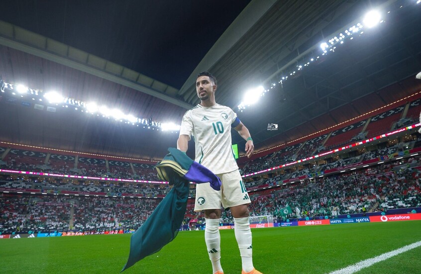 "بالأرقام"..  ماذا قدم سالم الدوسري مع المنتخب السعودي في كأس العرب؟
