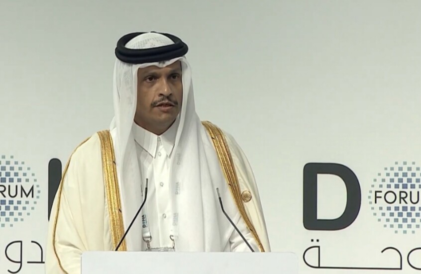 رئيس الوزراء القطري يدعو لمنظومة دولية أكثر عدلا (فيديو)