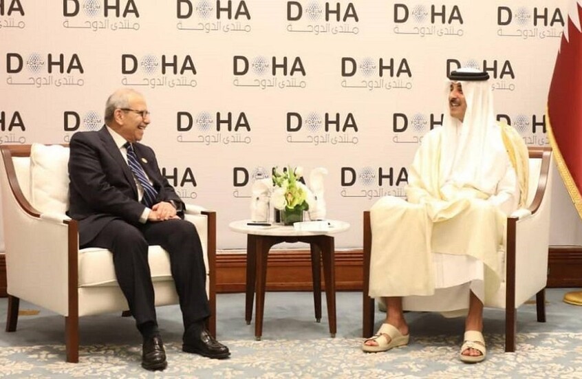 سلام يؤكد حرصه على صون العلاقات اللبنانية القطرية