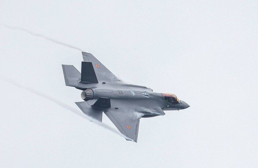 مقاتلتا "إف 35" تقلعان لاعتراض طائرة مسيرة مجهولة في هولندا