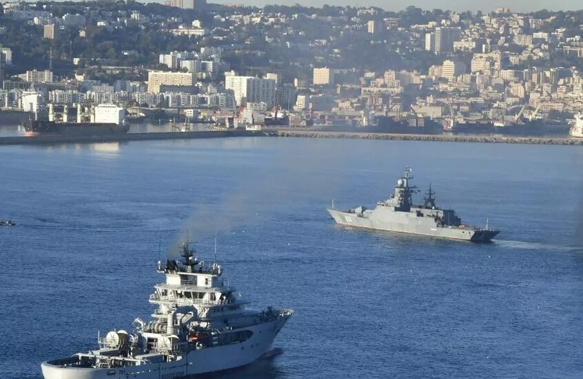 وصول سفينة "بويكي" الحربية الروسية إلى ميناء الجزائر في زيارة عمل