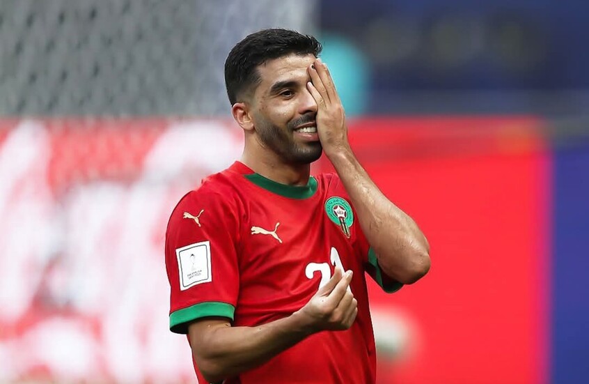بعد احتفالية نجم المغرب البركاوي.. اتهامات بـ"إهانة المنتخب السعودي"(فيديو)