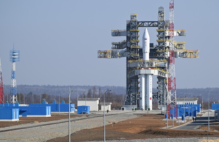 روسيا.. تشغيل منصة إطلاق صواريخ "أنغارا" الثقيلة في مطار "فوستوتشني" الفضائي