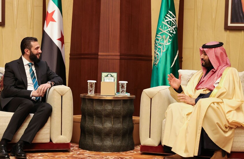 الأمير محمد بن سلمان يتلقى اتصالا هاتفيا من الرئيس الشرع