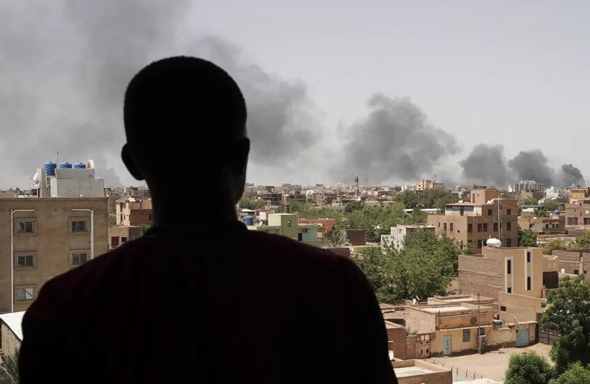 تحطم طائرة شحن عسكرية من طراز "إيل-76" في السودان ومصرع طاقمها