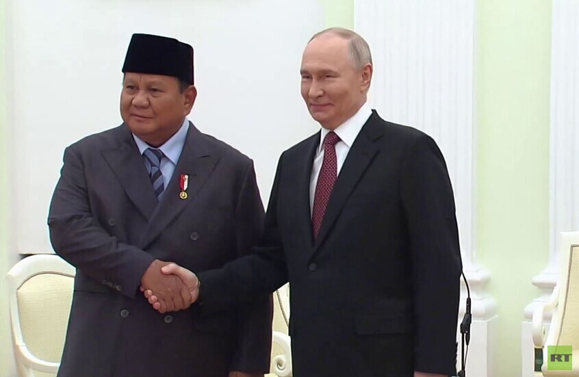 موسكو..  محادثات الرئيس الروسي بوتين ونظيره الإندونيسي في الكرملين