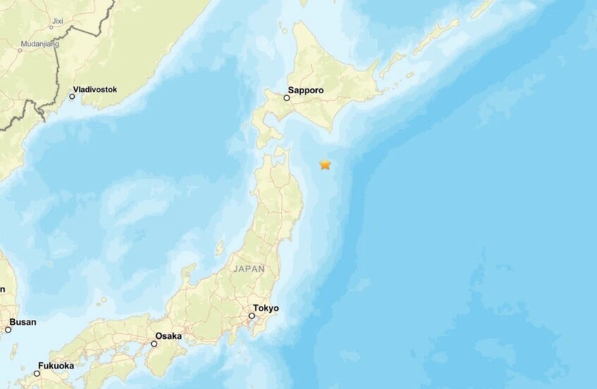 زلزال بقوة 6.7 درجة يضرب شمال شرقي اليابان وتحذير من تسونامي